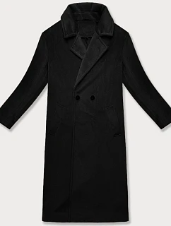 Dámsky oversize kabát 11Z8161 Black - J.Style