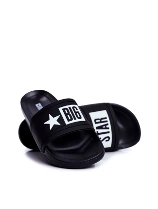 Klapki Dziecięce Big Star Czarne DD374150