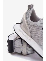 Sneakersy Męskie Na Platformie Big Star RR174358 Hi-Poly System Szare