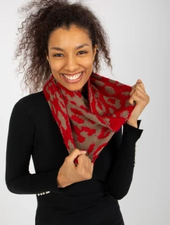 Tunelový šál AT KM ENEC B63 1.44P červená