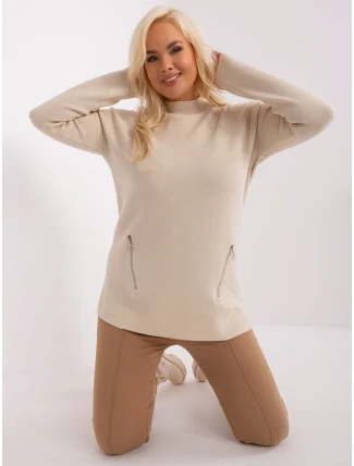 PM SW PM717 Sveter.20 svetlo béžová