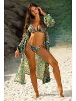 Dámske dvojdielne plavky Hawaii 10 S555HA10-1 Kvetinový vzor - Self Dámske dvojdielne plavky Hawaii 10 S555HA10-1 Kvetinový vzor - Self