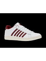 Tenisky K-swiss COURT TIEBREAK II WHITE/TIBETAN RED/SNOW WHITE-M (04413-152-M)