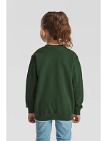 Fruit of the Loom Classic Kids Set-In Sweat Detská mikina 16.2041 retro heather green