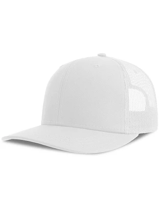 Atlantis Headwear Sonic-S 6-panelová truckerová čiapka 33.0259 biela/biela Atlantis Headwear Sonic-S 6-panelová truckerová čiapka 33.0259 biela/biela