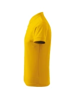 Pánska polokošeľa Pique žltá