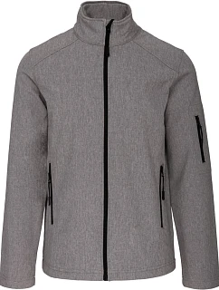 Kariban K 401 Pánska 3-vrstvová softshellová bunda 20.K401 marl grey