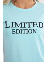 Limitovaná edícia blúzky mint+black