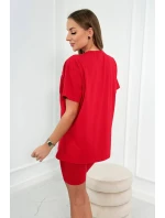 Brooklyn set červený