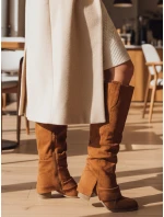 Dámske semišové ťavie čižmy FashionStreet ZY1309
