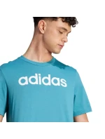 Tričko adidas Essentials Single Jersey Linear s vyšitým logom M IJ8655