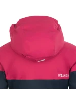 Trollkids Dievčenská bunda s kapucňou Hallingdal Navy blue/pink (223-114)