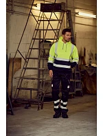 Mikina s kapucňou Yoko HVK 05 Hi-Vis 79.VK05 hi vis žltá/námornícka modrá Mikina s kapucňou Yoko HVK 05 Hi-Vis 79.VK05 hi vis žltá/námornícka modrá
