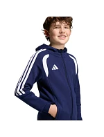 Detská mikina adidas Tiro 26 League Sweat Full Zip Hoodie navy blue KF3322 Detská mikina adidas Tiro 26 League Sweat Full Zip Hoodie navy blue KF3322