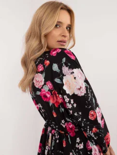 Šaty DHJ SK 19861 4.28 čierno-červené