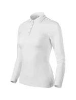 Polokošeľa Pique Polo LS biela
