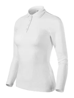 Polokošeľa Pique Polo LS biela