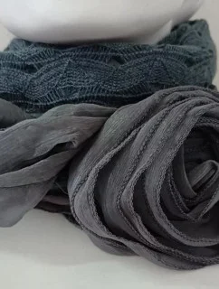 Dámska šatka tmavosivá - FPrice