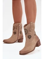 Topánky na podpätku model 222961 Krok vo veľkom štýle