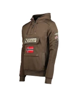 Geographic Norway Gymclass DB 054 M WW2487H/GN-Brown Mikina