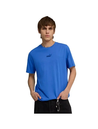 Pánske tričko Puma ESS Small No.1 Logo centered Tee, modré, 692912 23 Pánske tričko Puma ESS Small No.1 Logo centered Tee, modré, 692912 23