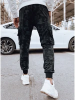 Pánske bojové nohavice čierne FashionStreet UX4362 Pánske bojové nohavice čierne FashionStreet UX4362
