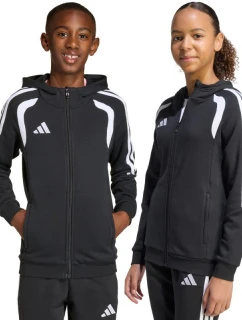 Detská mikina adidas Tiro 26 League Sweat Full Zip Hoodie black KF3324