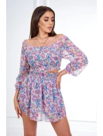 Béžová kvetinová sada