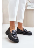 Dámske lakované mokasíny Vinceza 62187 Black Dámske lakované mokasíny Vinceza 62187 Black