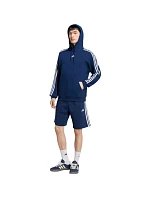 Pánska mikina adidas Essentials 3-Stripes French Terry Hoodie, tmavomodrá, KY4203
