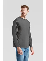 Fruit of the Loom Valueweight T LSL Tričko s dlhým rukávom 16.1038 čierne