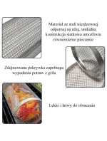 Grilovací košík na zeleninu 9x9x20 cm