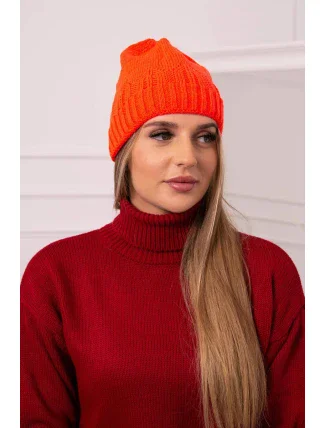 Dámska čiapka Irmina K333 oranžová