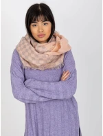 Tunelový šál AT KM 9501.10 svetlo ružová