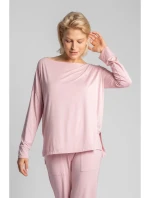 Viskózový vrchný diel setu LA029 cappuccino - Lalupa