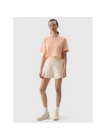 Dámske bavlnené teplákové šortky 4F