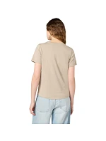 Champion Dámske tričko s krátkym rukávom Beige 118408 MS041