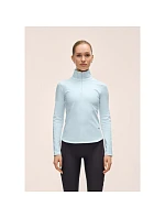 Dámske tričko CASALL Serene Half Zip Long Sleeve, modrá farba Dámske tričko CASALL Serene Half Zip Long Sleeve, modrá farba