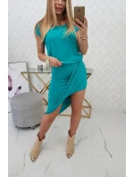 Sukienka asymetryczna jasno zielona Sukienka asymetryczna jasno zielona