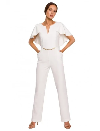 M670 Kombinéza s volánikmi - ecru M670 Kombinéza s volánikmi - ecru