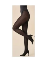 Dámske pančuchové nohavice Celest Code 1217 Black Pattern - Gabriella Dámske pančuchové nohavice Celest Code 1217 Black Pattern - Gabriella