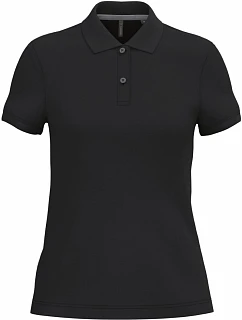 Kariban K 242 Dámske polo tričko z piké 20.K242 čierne