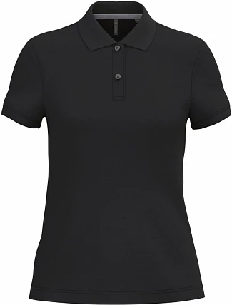 Kariban K 242 Dámske polo tričko z piké 20.K242 čierne