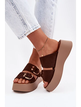 Žabky na platforme model 225369 Krok vo veľkom štýle