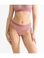 Dámske čipkované nohavičky FREE Evolve Hipster - UNKNOWN - tmavoružová 7836 - SLOGGI