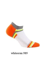 Pánske členkové ponožky Wola Sportive W91.1N3 Ag + vzor