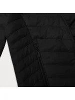 Ľahká čierna dámska bunda s odnímateľnou kapucňou J Style (16M9230-392) Ľahká čierna dámska bunda s odnímateľnou kapucňou J Style (16M9230-392)