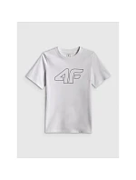 Chlapčenské tričko s potlačou 4F 4FJRSS26TTSHM3599-10S