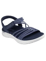 Dámske sandále Skechers GO WALK FLEX SANDAL EMMA 141473 NVY