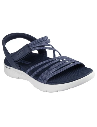 Dámske sandále Skechers GO WALK FLEX SANDAL EMMA 141473 NVY